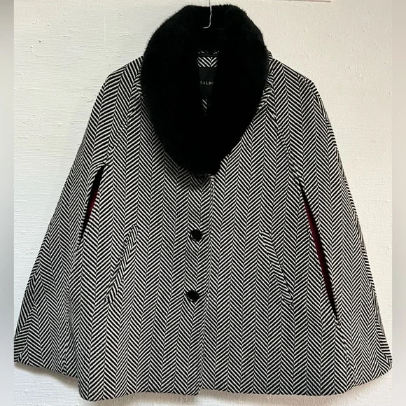 Talbots Cape Coat - Picture 4 of 9